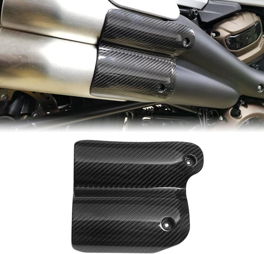 AISKA Harley Davidson Sportster S 1250 RH 1250S 2021-2025 Carbon Fiber Exhaust Pipe Cover