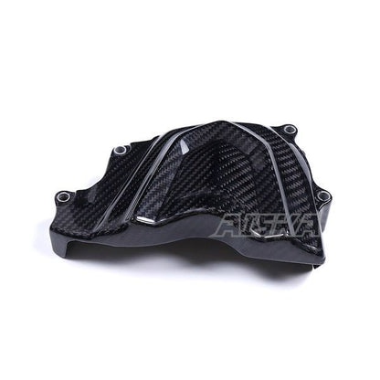 AISKA Full Dry Carbon Fiber Motorcycle Fairing for Kawasaki Ninja ZX-6R Front Sprocket Cover Included 2009-2025
