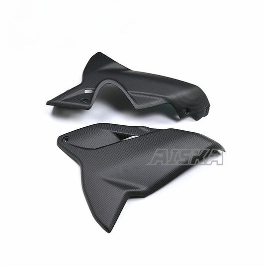AISKA 100% Carbon Fiber Motorcycle Accessories Lower Fairings Protection for Ducati Diavel  V4  2023