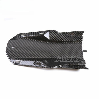 AISKA Motorcycle 3K Full Carbon Fiber Fairing Accessories Rear Fender Hugger Mudguard Cover for Yamaha R7 2022 2023 2024