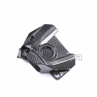 AISKA 100% 3K Motorcycle Carbon Fiber Clutch Cover Sprocket Cover for Yamaha MT09 FZ09 Tracer 900 GT 2014-2020