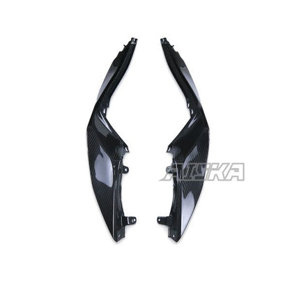 AISKA 3K Dry Carbon Fiber Motorcycle Fairing Rear Tail Side Panel for Kawasaki Ninja ZX-6R 2019-2024 Years