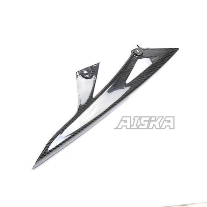 AISKA 3K Dry Carbon Fiber Motorcycle Accessories Rear Chain Guard Cover Fairing Kit Fit for Kawasaki Z1000 2014+
