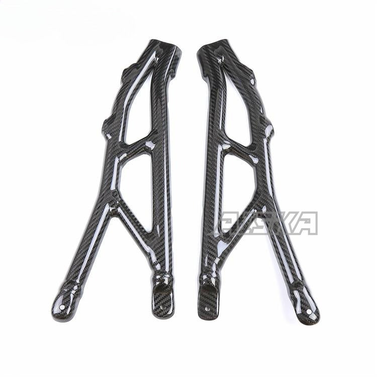 AISKA 3K 3*3 Twill Weave Subframe Covers Motorcycle Carbon Fiber Rear Seat Side Cover for BMW S1000RR 2019-2022