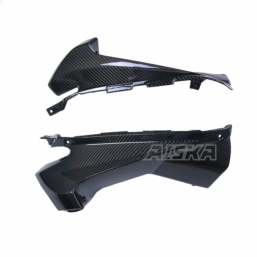 AISKA 3K 3*3 Carbon Fiber Motorcycle Accessories Dash Side Panels for Aprilia RSV4 2009-2020