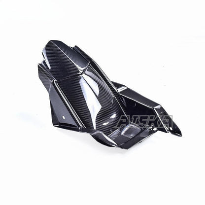 AISKA 3K Dry Carbon Fiber Motorcycle Rear Fender Hugger Mudguard for Honda XADV 750 2017 2018 2019