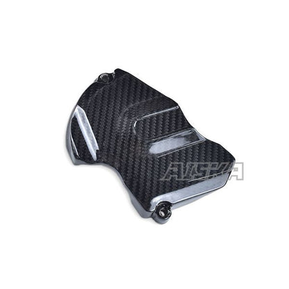 AISKA 3K Dry Carbon Fiber Motorcycle Chain Guard Trim Sprocket Cover for KTM 1290 Super Duke R 2020 2021 2022 2023 2024