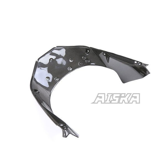 AISKA 3K Dry Carbon Fiber Motorcycle Front Inner Lower Beak Cover Fairing for Kawasaki Ninja ZX10R ZX-10R 2021 2022 2023 2024