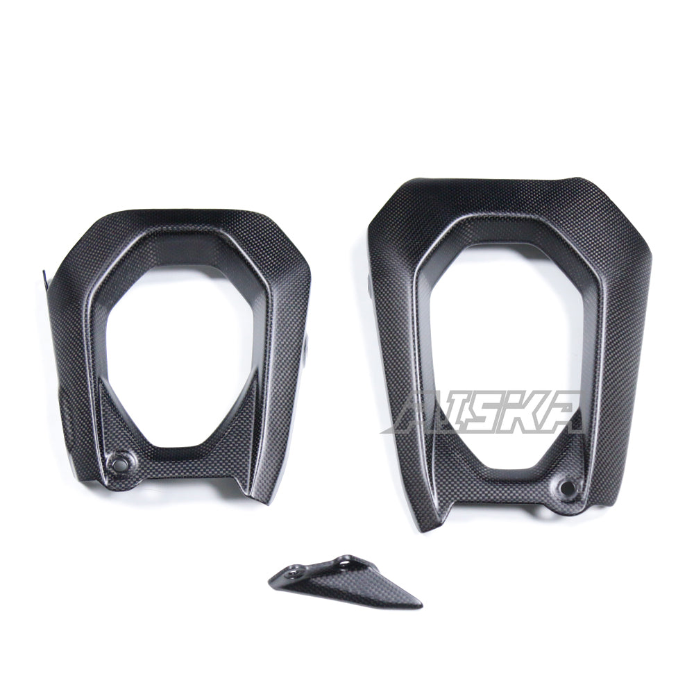 AISKA New 100% 3K Full Dry Carbon Fiber Motorcycle Full Swingarm Cover Protector for Ducati Panigale V4 V4S 2025