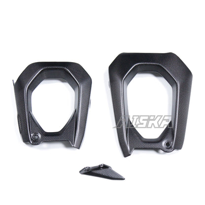 AISKA New 100% 3K Full Dry Carbon Fiber Motorcycle Full Swingarm Cover Protector for Ducati Panigale V4 V4S 2025