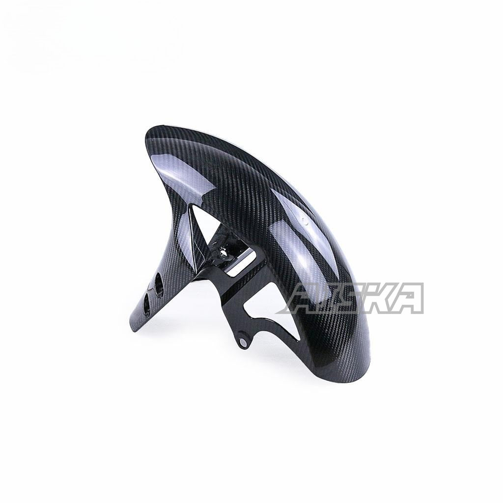 AISKA R6 Carbon Front Fender Splash Motorcycle Carbon Fiber Front Fender Hugger Mudguard for Yamaha R6 2017-2024 2022 2023