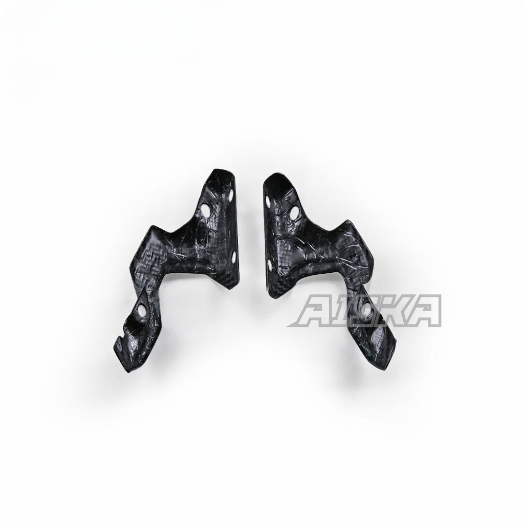 AISKA Motorcycle Carbon Fiber Front Headlight Bracket Fairing Cowls for Yamaha MT07 FZ07 2018-2022