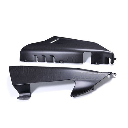 AISKA 100% 3K Full Dry Carbon Fiber Fairings Motorcycle Lower Belly Pan for Ducati Panigale V4 V4S 2025