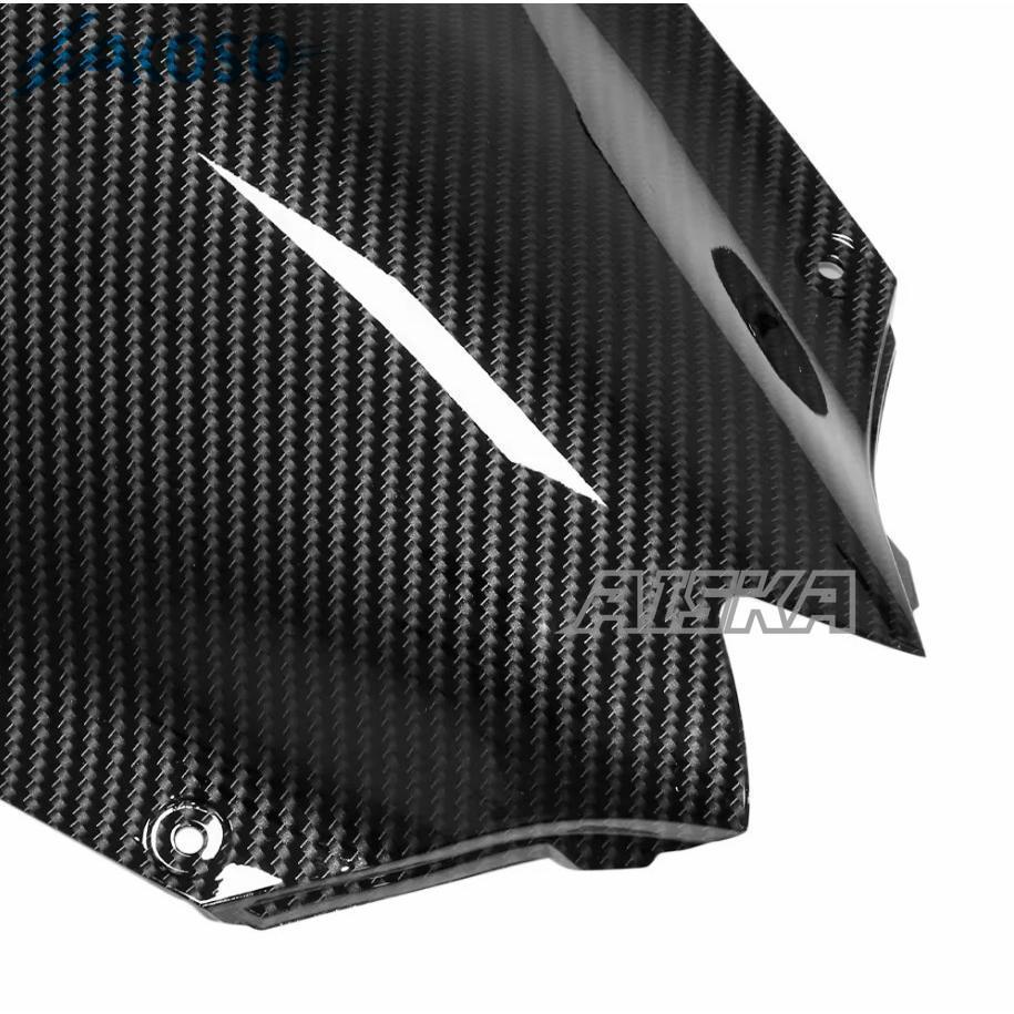 AISKA R6 Carbon Fiber Front Windshield Motorcycle 3K Full Carbon Fibre Windscreen Wind Fairings Kit for Yamaha R6 2008-2015