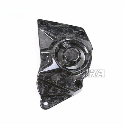 AISKA Forged Weave Full Carbon Fiber Motorcycle Front Sprocket Cover Fairing for BMW S1000RR S 1000RR 2015-2018