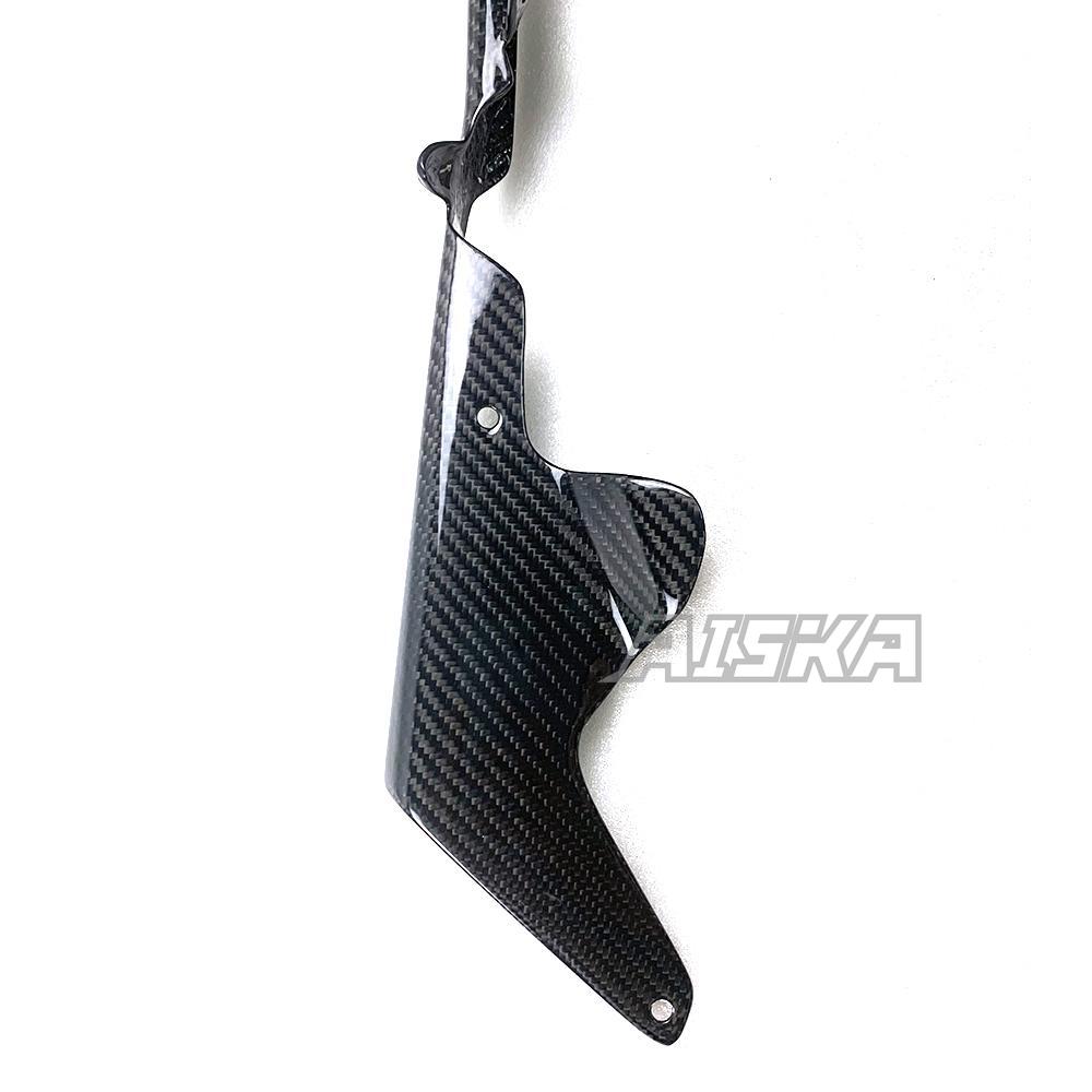 Motorcycle for Kawasaki ZX10R 2011-2020 Carbon Fiber Chain Guard Protectors Chain Guard Cover Motorcycle Accessories