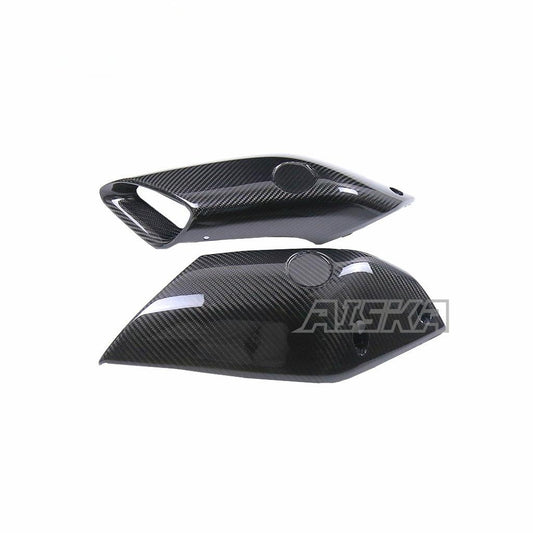 AISKA Motorcycle Body System Fairings Dry Carbon Fiber Motorcycle Front Air Intake Cover for Yamaha MT10 2022 2023 2024