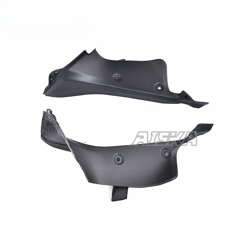 AISKA Dry Carbon Fiber Motorcycle Accessories Spare Parts Body Side Panel for Ducati Panlgale V2