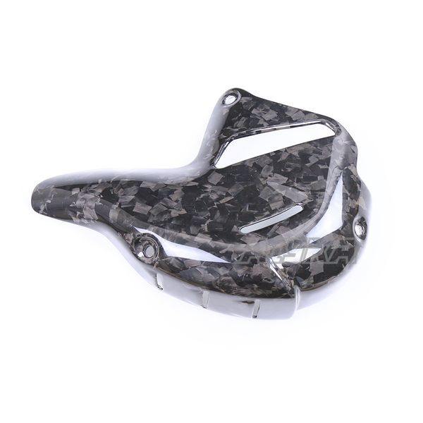 AISKA 3K 3*3 Carbon Fiber Motorcycle Modified Thermal Shield protection Cover for  Ducati Panigale  V4 V4S V4R 2018-2024
