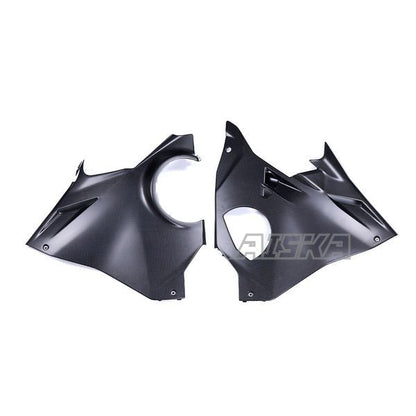 AISKA New Arrival 100% 3K Full Dry Carbon Fiber Motorcycle Front Large Side Panel Fairings for Ducati Panigale V4 V4S 2025