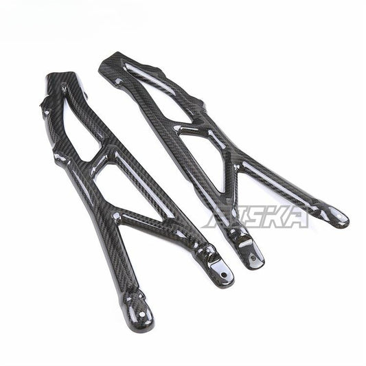 AISKA 3K 3*3 Twill Weave Subframe Covers Motorcycle Carbon Fiber Rear Seat Side Cover for BMW S1000RR 2019-2022