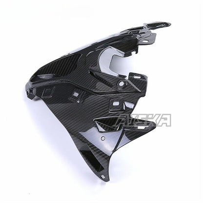 AISKA 3K Pure Dry Carbon Fiber Motorcycle Front Headlight Nose Cowl Air Intake Cover for BMW M1000RR 2023-2024