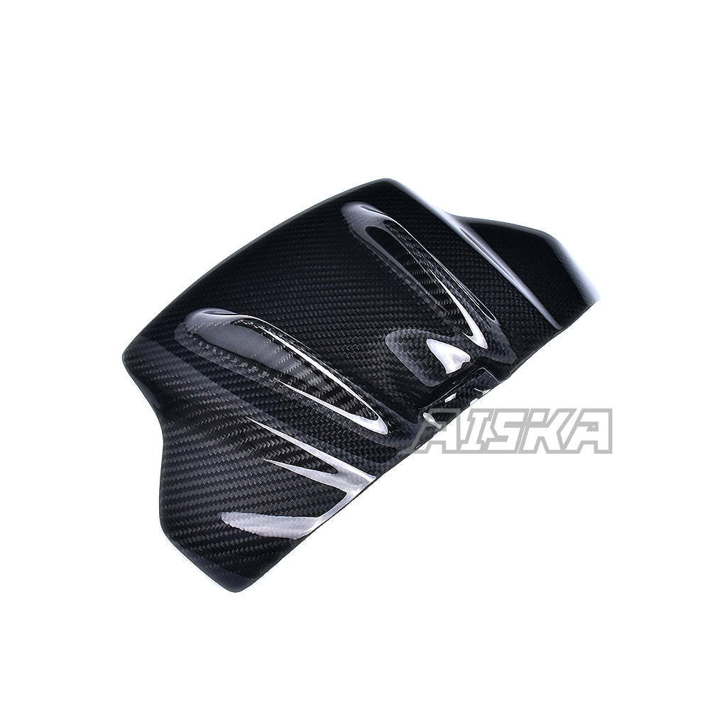 AISKA 100% 3K Carbon Fiber Motorcycle Fuel Tank Front Cover 3*3 Accessories for Aprilia RSV4 2009+ Tuono V4 2009-2020
