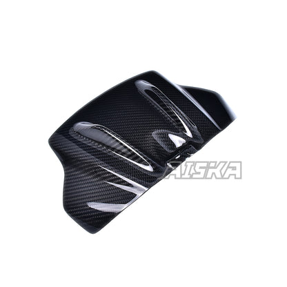 AISKA 100% 3K Carbon Fiber Motorcycle Fuel Tank Front Cover 3*3 Accessories for Aprilia RSV4 2009+ Tuono V4 2009-2020