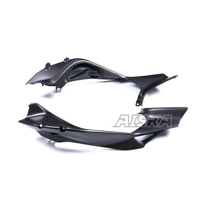 AISKA 100% 3K Full Dry Carbon Fiber Motorcycle Under Seat Side Panel Cover Fairings for Ducati Panigale V4 V4S 2025