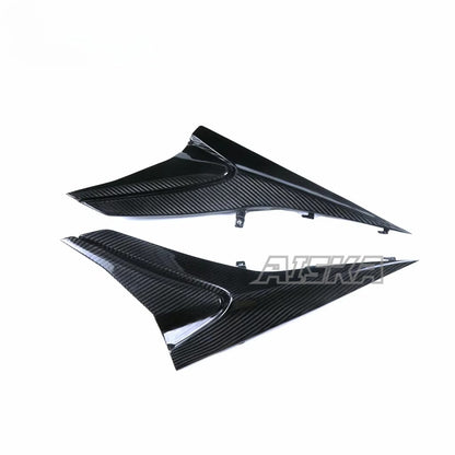 AISKA 3K Carbon Fiber Motorcycle Body Accessories Seat Lower Side Panel Decorative Components for Aprilia RSV4 RS660 Tuono V4 2021+