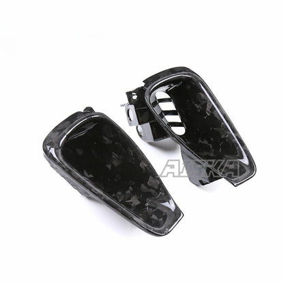 AISKA 100% 3K Dry Carbon Fiber Motorcycle Gas Tank Front Fairing Air Intake Covers for Yamaha MT09 FZ09 2021-2023
