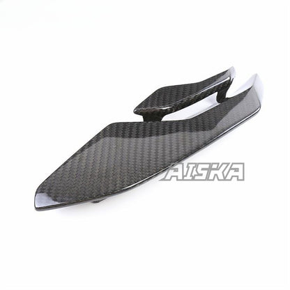 AISKA 100% 3K Carbon Fiber Motorcycle Right Side Fins Cover Mid Frame Panel Fairing for BMW S1000RR 2023 2024