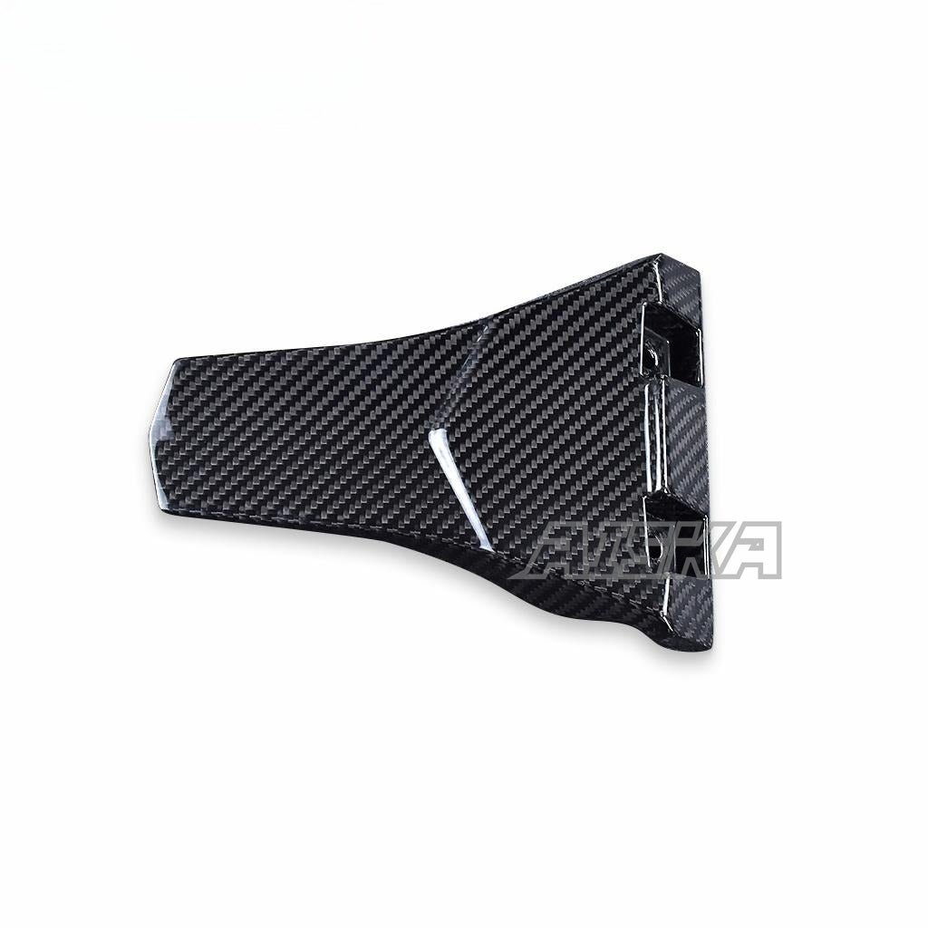 AISKA Motorcycle Carbon Lower Front Fairing Kits Full Carbon Fiber Front Fender Bracket Cover for Yamaha R3 2022 2023 2024