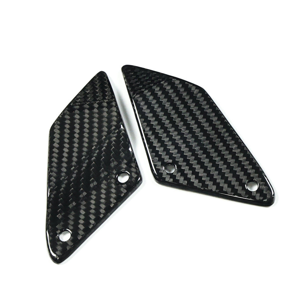 AISKA Kawasaki Ninja ZX-6R 2024+ Carbon Fiber Heel Guards