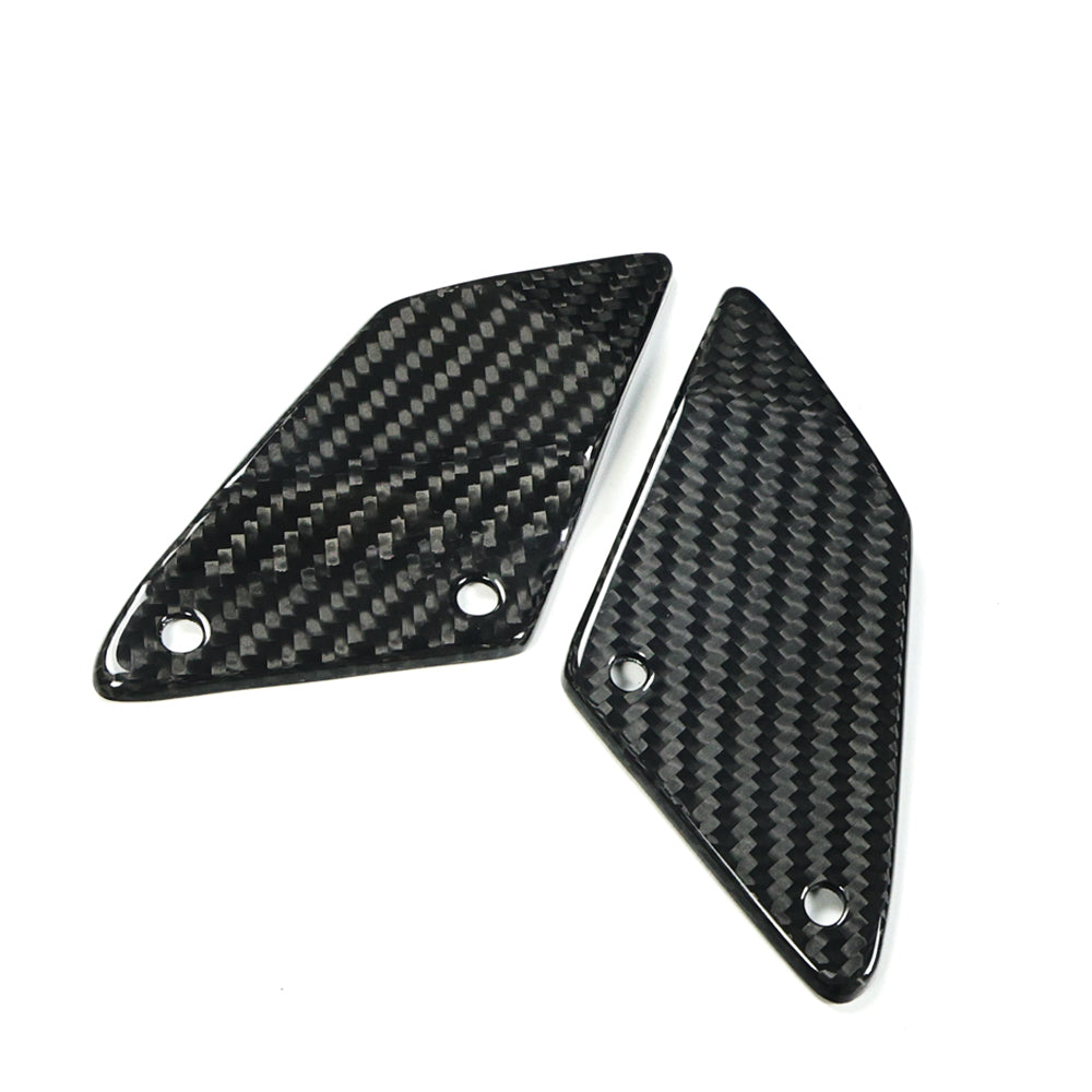 AISKA Kawasaki Ninja ZX-6R 2024+ Carbon Fiber Heel Guards