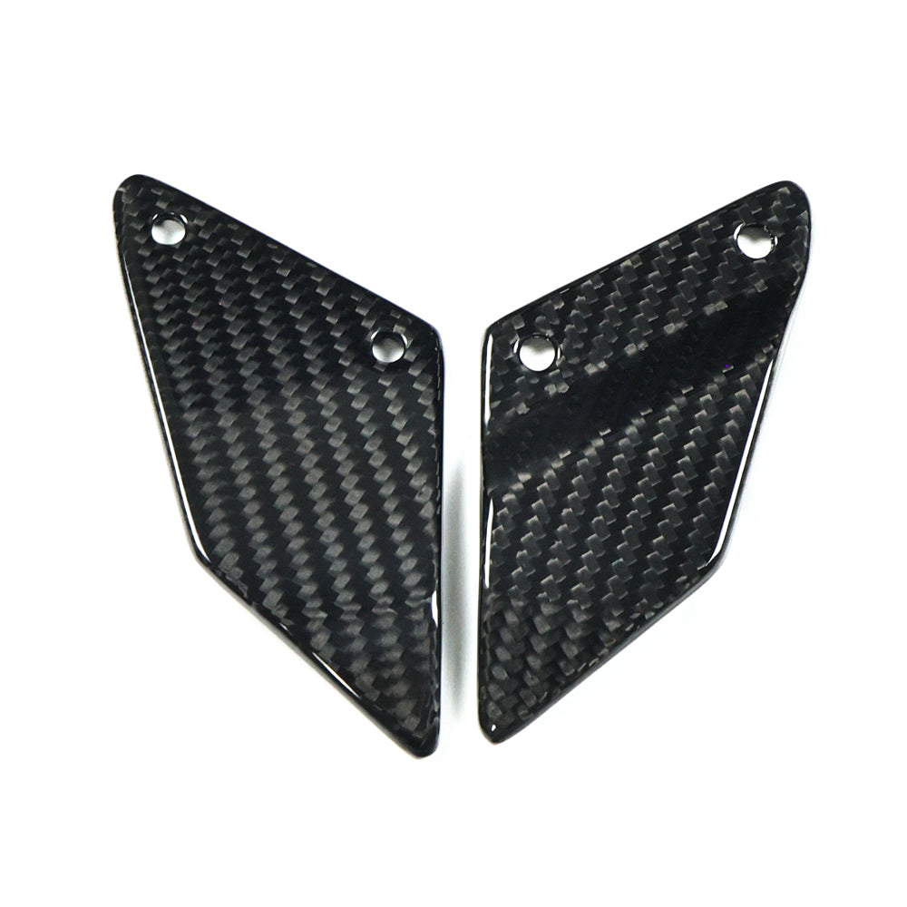 AISKA Kawasaki Ninja ZX-6R 2024+ Carbon Fiber Heel Guards