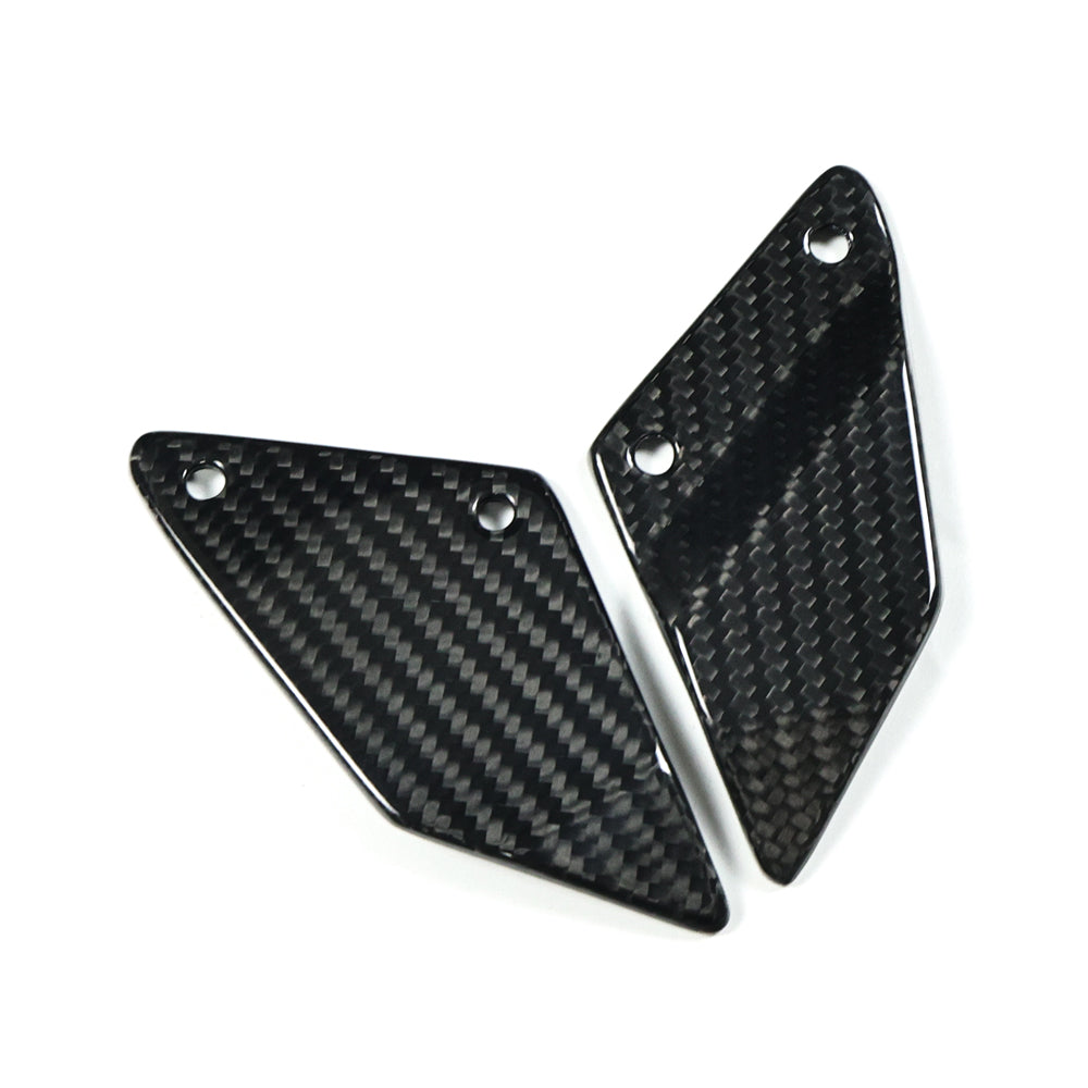 AISKA Kawasaki Ninja ZX-6R 2024+ Carbon Fiber Heel Guards