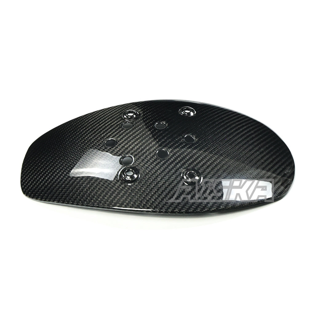 AISKA Ducati XDiavel V4 2025+ Carbon Fiber Splash Guard License Holder