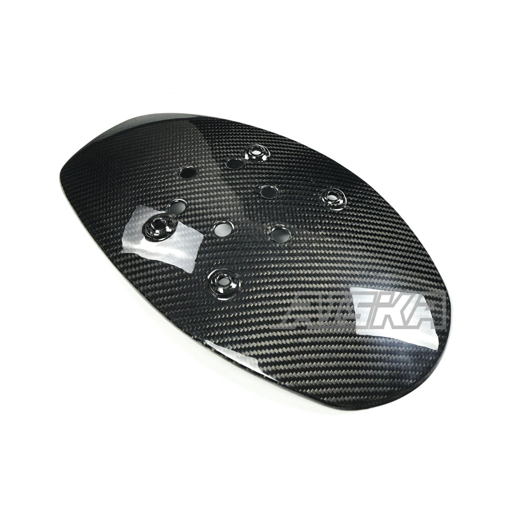 AISKA Ducati XDiavel V4 2025+ Carbon Fiber Splash Guard License Holder