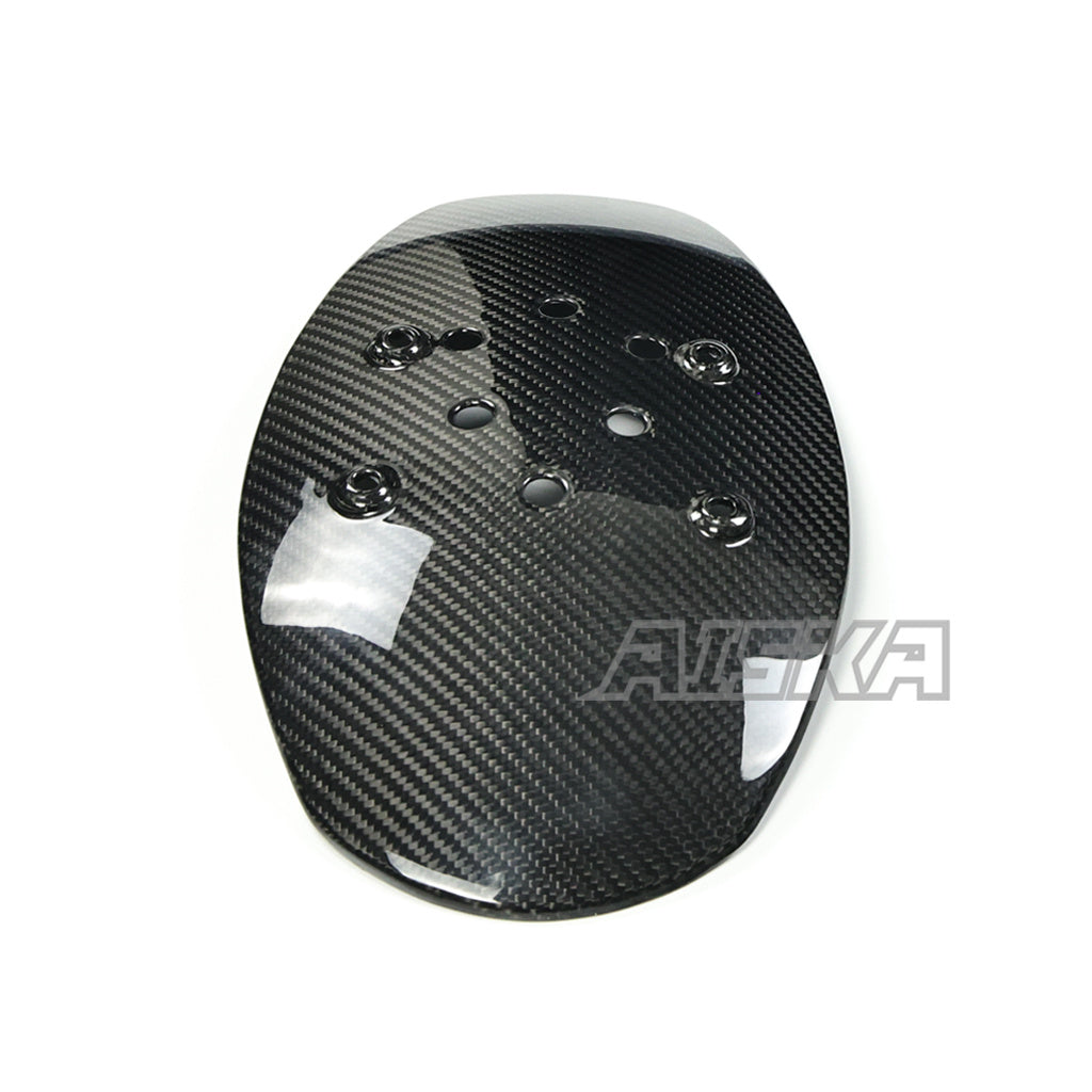 AISKA Ducati XDiavel V4 2025+ Carbon Fiber Splash Guard License Holder