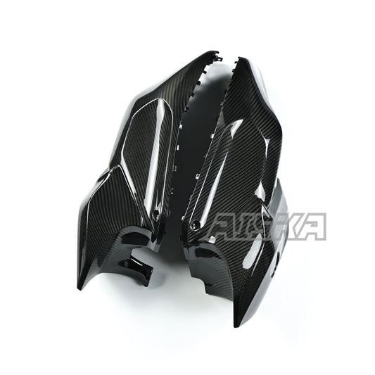 AISKA Yamaha MT07 FZ07 2025+ Carbon Fiber Tank Side Panels