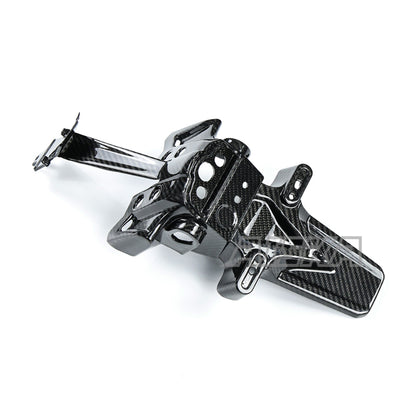 AISKA Yamaha MT07 FZ07 2021-2024 Carbon Fiber Number Plate Holder