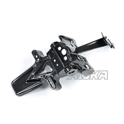 AISKA Yamaha MT07 FZ07 2021-2024 Carbon Fiber Number Plate Holder