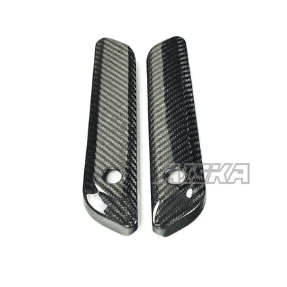 AISKA Harley Davidson Touring Road Glide Road King Street Glide CVO 2024+ Carbon Fiber Saddlebag Latch Covers