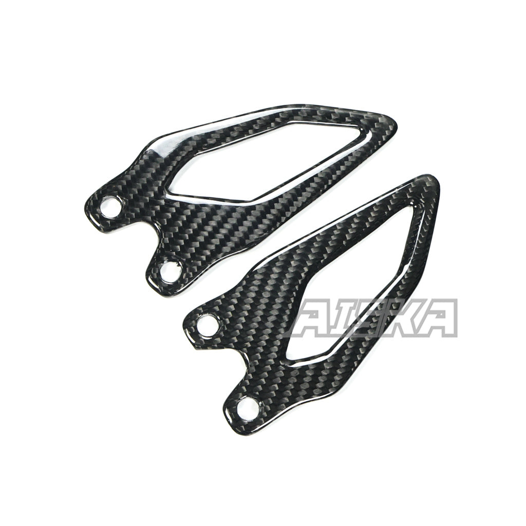 AISKA Yamaha R9 2025+ Carbon Fiber Heel Guards