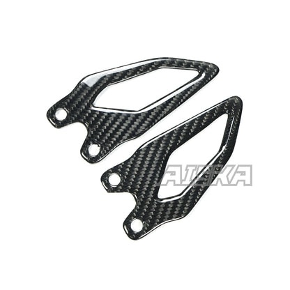 AISKA Yamaha R9 2025+ Carbon Fiber Heel Guards