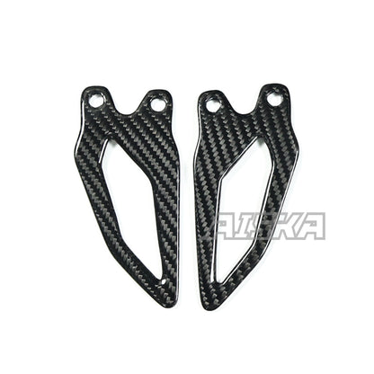 AISKA Yamaha R9 2025+ Carbon Fiber Heel Guards