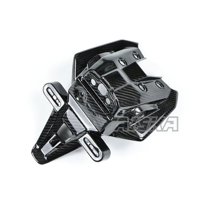 AISKA Yamaha MT09 FZ09 2024-2025 Carbon Fiber Tail Licence Plate Cover