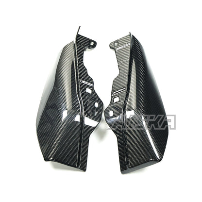 AISKA Harley Davidson Touring Street Glide Road Glide 2009-2024 Carbon Fiber Engine Heat Shield Cover