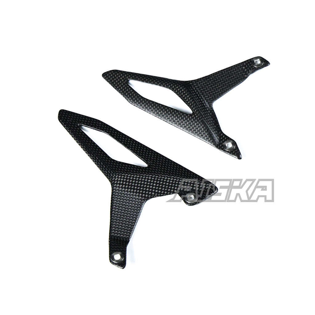 AISKA DUCATI Streetfighter V4 V4S 2025+ Carbon Fiber Heel Guards